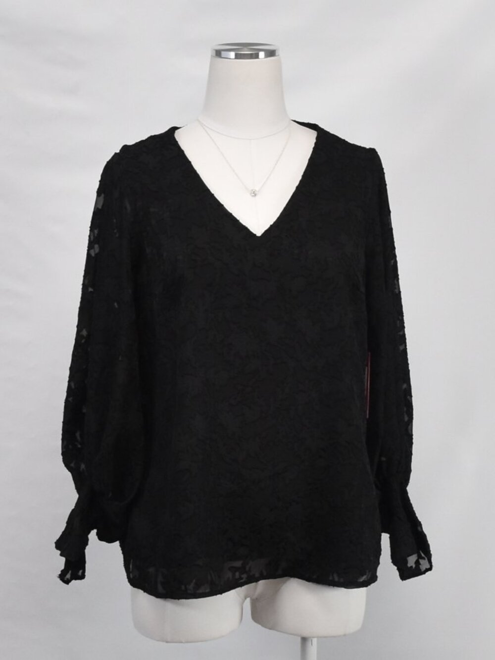 Vince Camuto Black Blouse Small